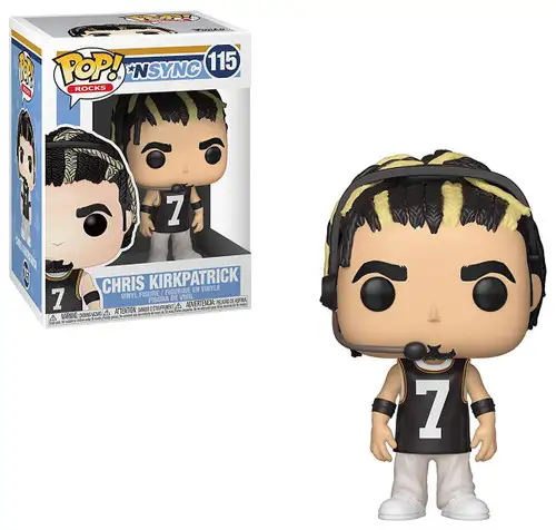 Funko NSYNC POP! Rocks Chris Kirkpatrick Vinyl Figure #115