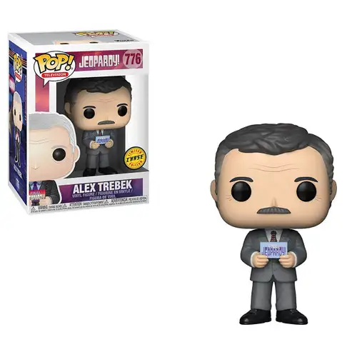 Funko Jeopardy POP! Television Alex Trebek Vinyl Figure #776 [With Mustache, Chase Version]