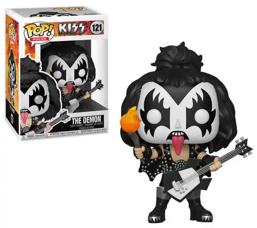 Funko KISS POP! Rocks The Demon Vinyl Figure #121 [Version 2]