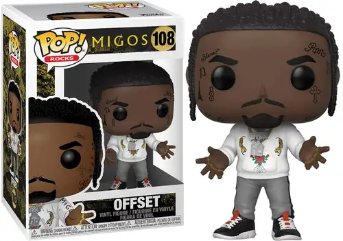 Funko MIGOS POP! Rocks Offset Vinyl Figure #108