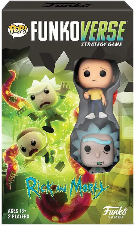 Rick & Morty POP! Funkoverse 100 Strategy Board Game Expandalone