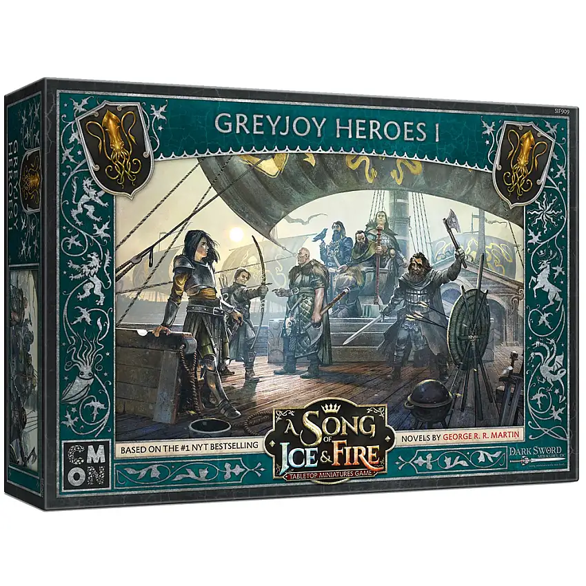 A Song of Ice & Fire: House Greyjoy - Heroes #1 (Multilingual)