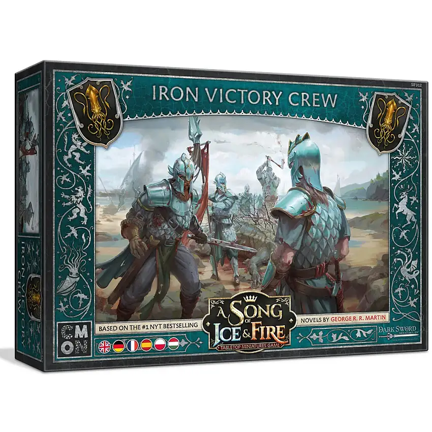 A Song of Ice & Fire: House Greyjoy - Iron Victory Crew (Multilingual)