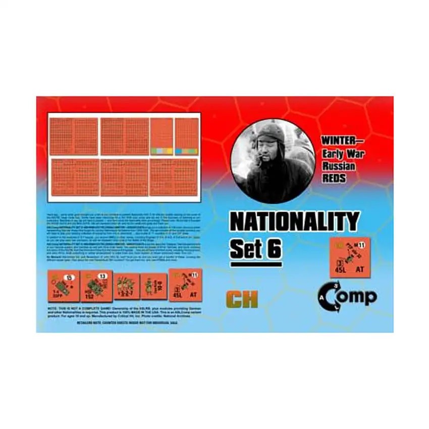 Nationality Set #6 - Winter Early War Russian Reds