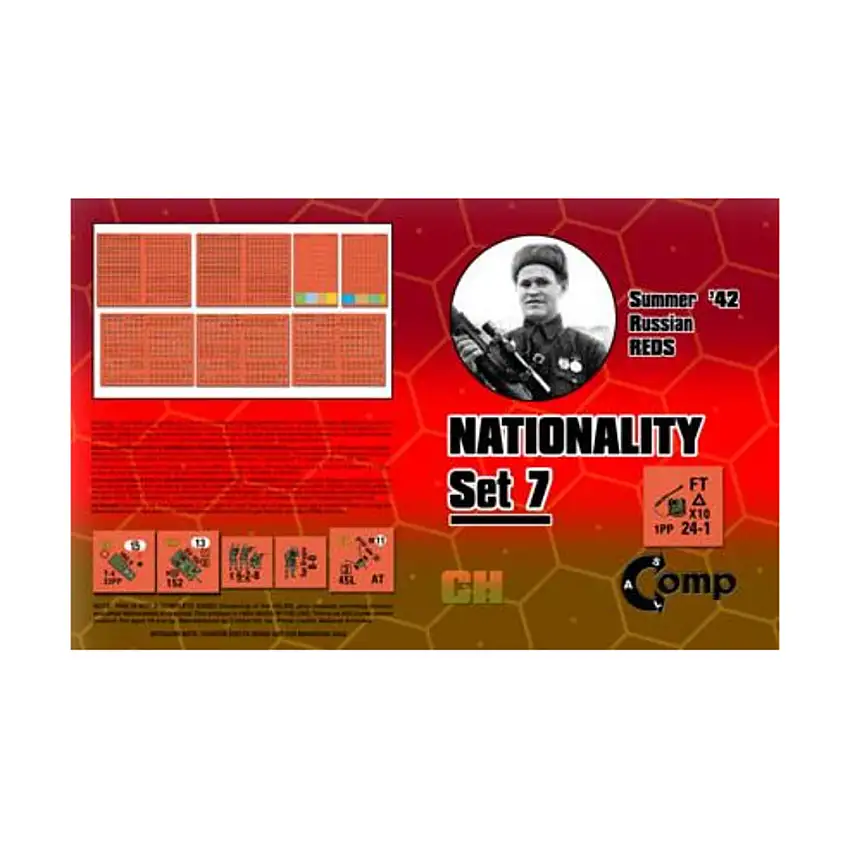 Nationality Set #7 - Summer '42 Russian Reds