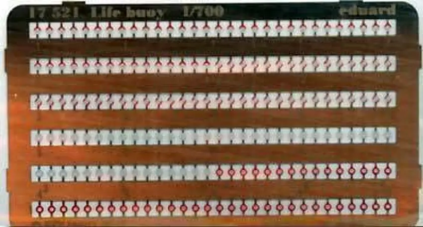 Ship- Life Buoy (Painted) 1/700 Eduard