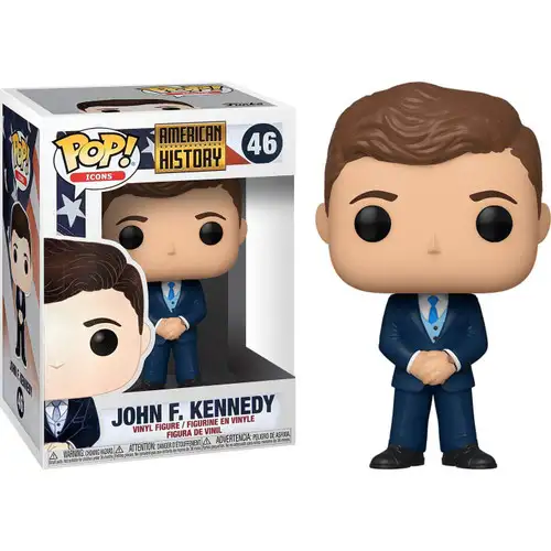 Funko American History POP! Icons John F Kennedy Vinyl Figure #46