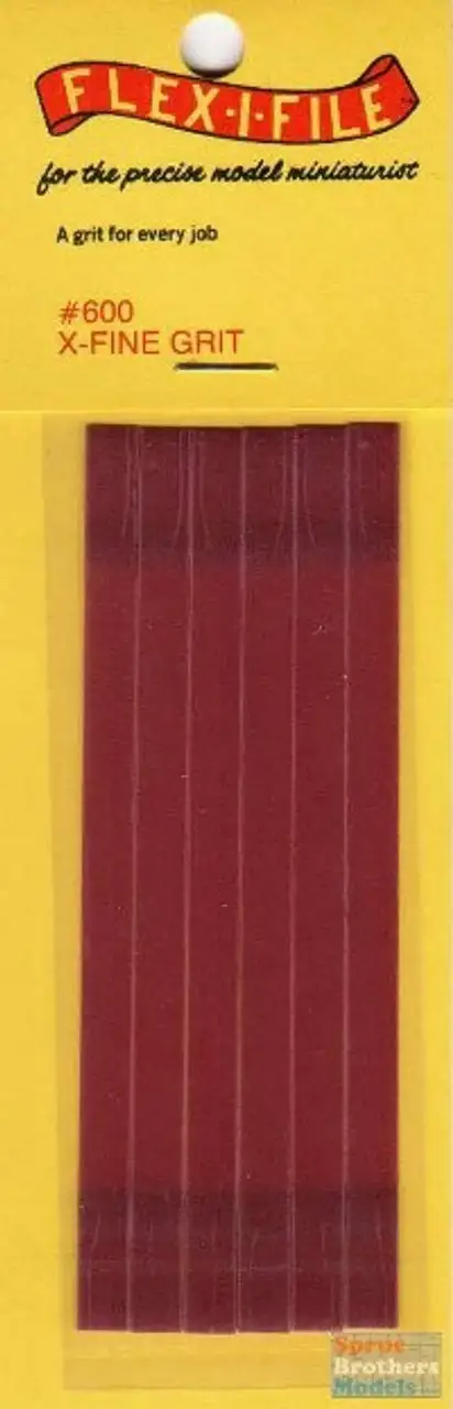 Flex-I-File Grit Tapes X-Fine (6) FLEX-I-FILE