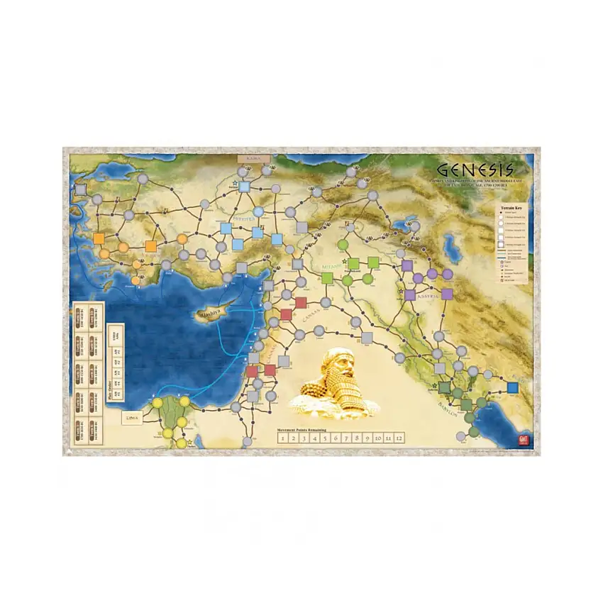 Genesis Mounted Map