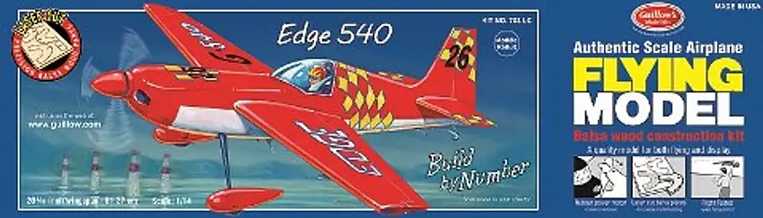 Edge 540 Laser Cut 20" Wingspan Guillows