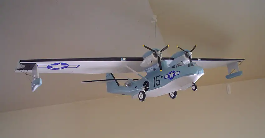 PBY-5A Catalina Balsa Model Airplane Guillows