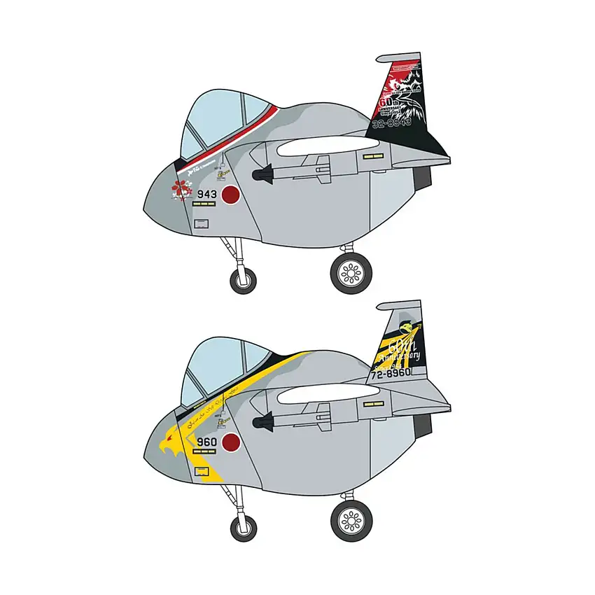 F-15 Eagle J.A.S.D.F. 60th Anniversary (Combo Set)