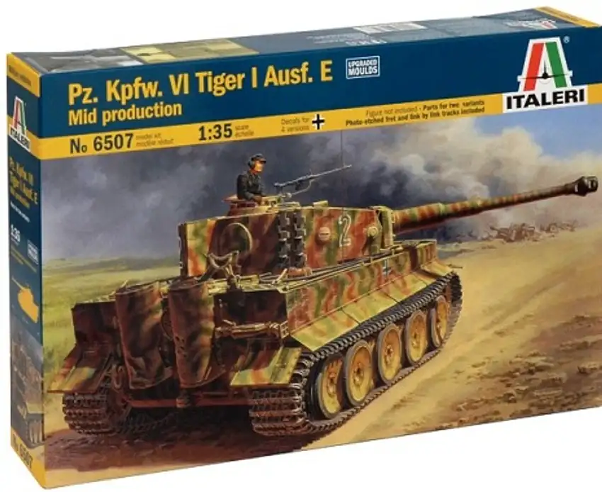 Pz.Kpfw.VI Tiger I Ausf.E Mid Production 1/35 Italeri