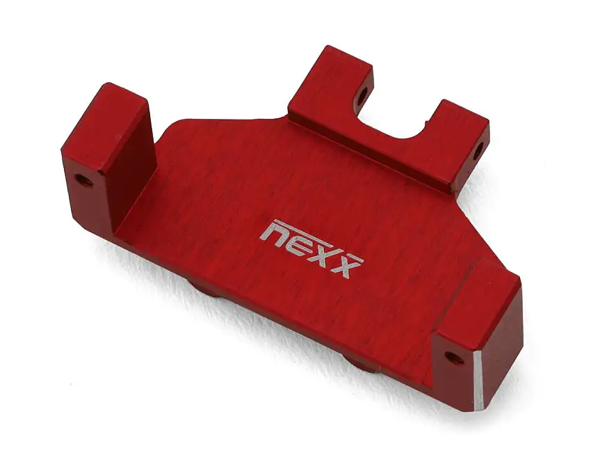 NEXX Racing AX24 Aluminum Servo Mount (Red)