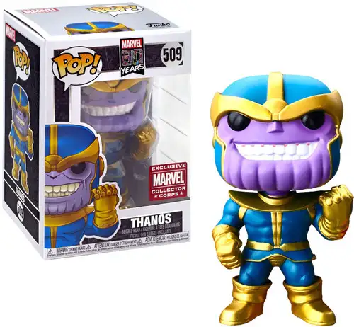 Funko 80th Anniversary POP! Marvel Thanos Exclusive Vinyl Figure #509