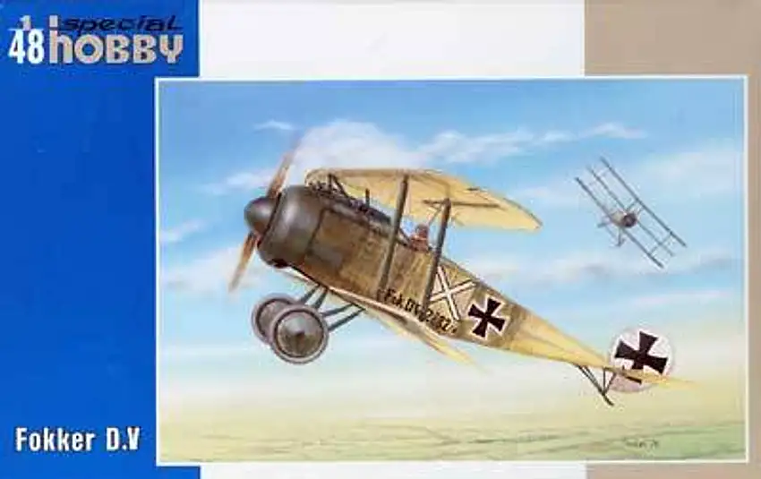Fokker D V BiPlane 1/48 Special Hobby