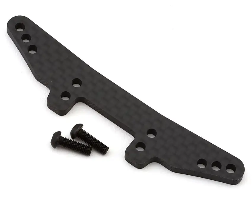 Yokomo RS1.0 Graphite Front Shock Tower (3.0mm) (Short Shock)